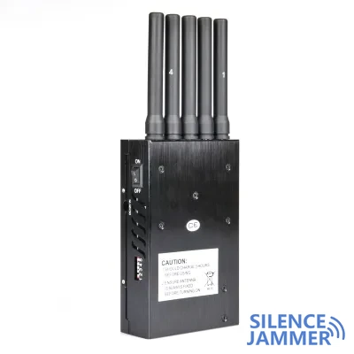 The 5-Band Handheld signal jammer small size light weight and large coverage area phone blockers