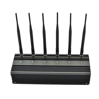 The 6 antennas jammer portable vehicle cell blocker