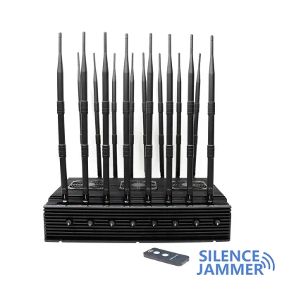 The latest 16 antennas device blocker blocks 3g 4g 5g uhf vhf signals