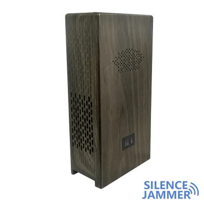 The portable wood grain design heat-resistant anti-collision jammer